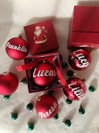 Bolas de Navidad Personalizadas