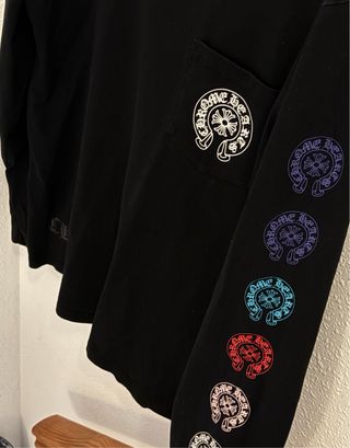 Sudadera Chrome Hearts Negra Multicolor