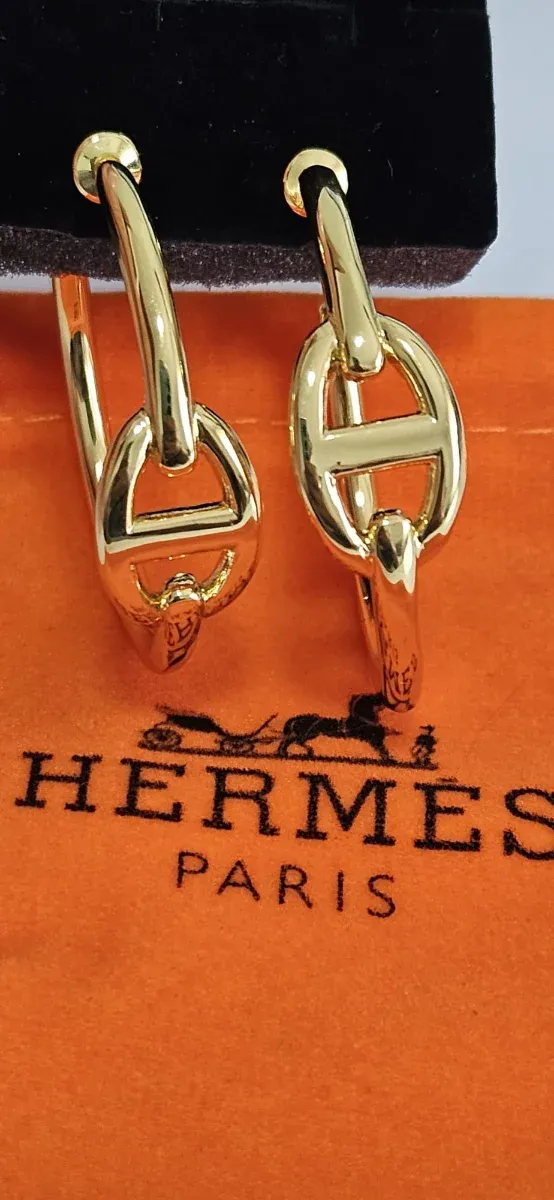 Pendientes Aro Hermes Dorados