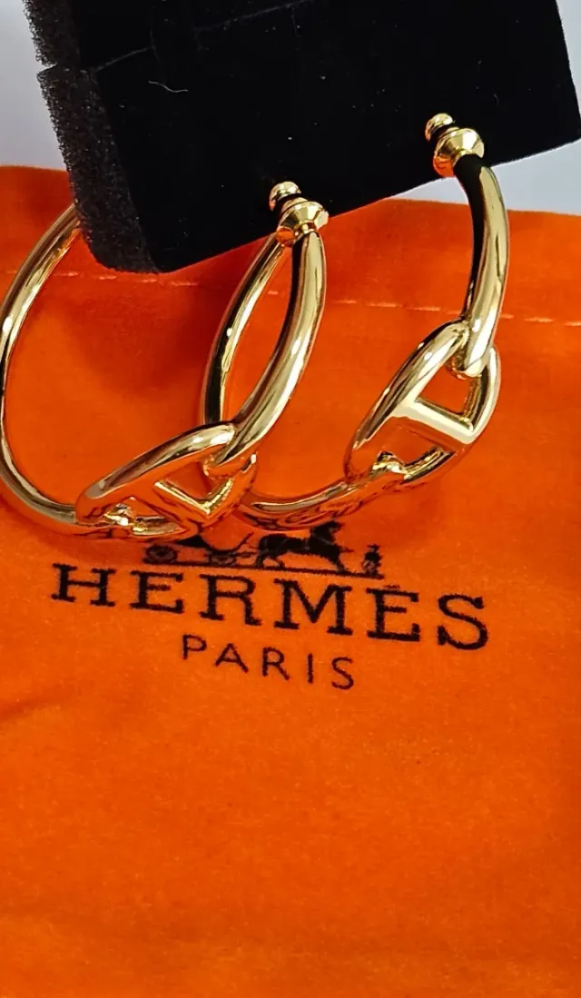 Pendientes Aro Hermes Dorados