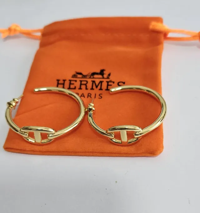 Pendientes Aro Hermes Dorados