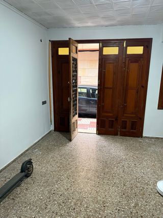 Puerta doble madera antigua