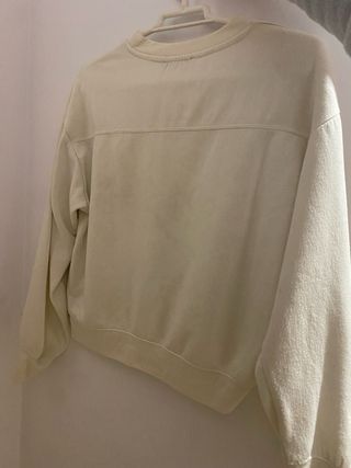 Sudadera Zara Blanca