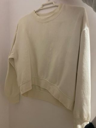 Sudadera Zara Blanca