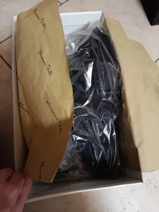 Botines Massimo Dutti Azul Marino