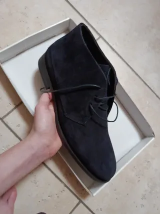 Botines Massimo Dutti Azul Marino
