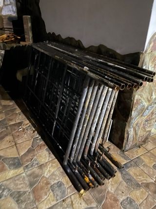 Andamios de obra metálicos