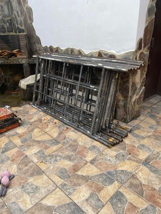 Andamios de obra metálicos
