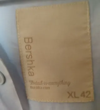 Camisa azul manga larga