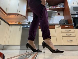 Zapatos Balmain charol burdeos T.38 (1 uso)