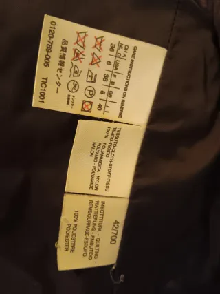 Cappotto lungo beige e marrone Max Mara