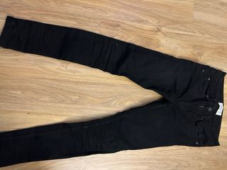 Pantalón Skinny Negro Pull&Bear