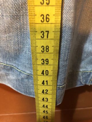 Falda vaquera con pedrería Talla 38