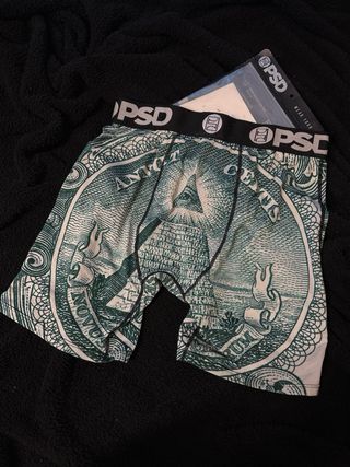 Boxers PSD Diseño Billete Dólar Hombre
