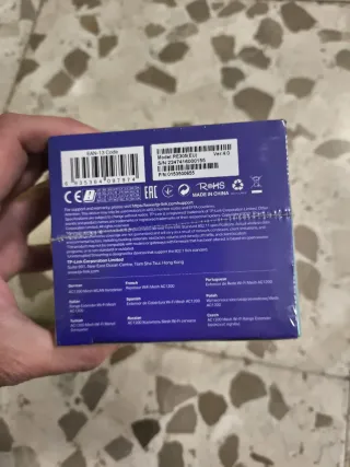 Repetidor WiFi TP-Link AC1200 Doble Banda