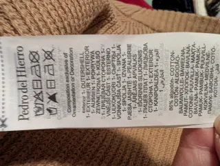 Jersey Pedro del Hierro M Algodón