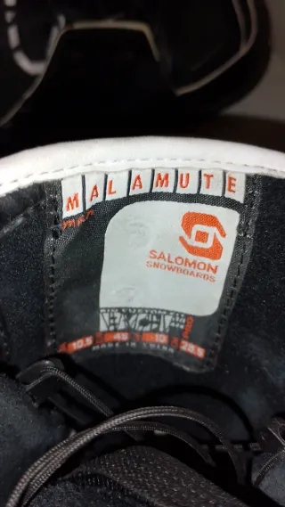 Botas Snowboard Salomon Talla 45