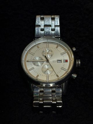 Reloj Tommy Hilfiger Hombre Dorado/Plateado