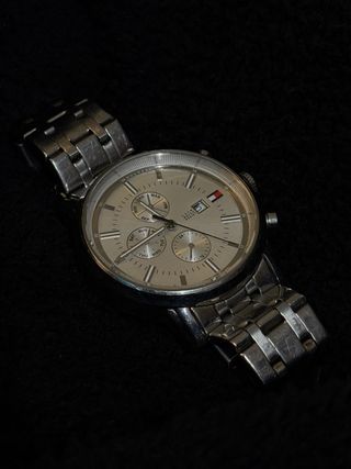 Reloj Tommy Hilfiger Hombre Dorado/Plateado