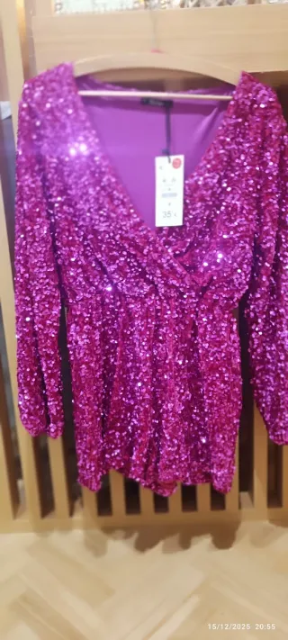 Mono lentejuelas fiesta Now Talla M