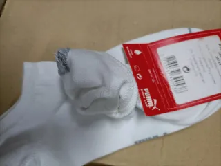 Calcetines Puma Blancos Mujer 2 Pares Talla 35-38