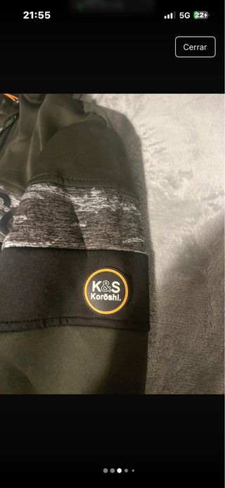 Sudadera Koroshi Verde Talla M