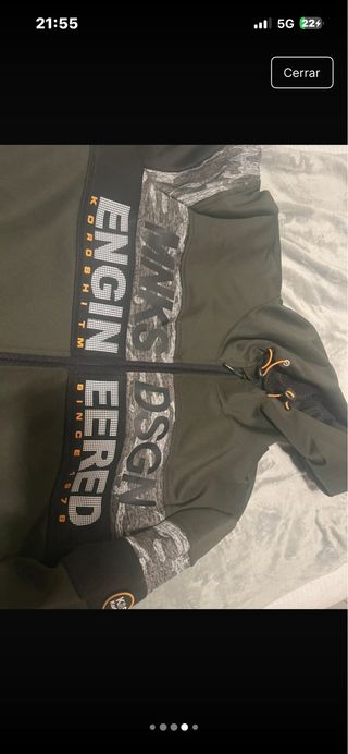 Sudadera Koroshi Verde Talla M