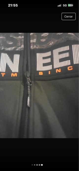 Sudadera Koroshi Verde Talla M