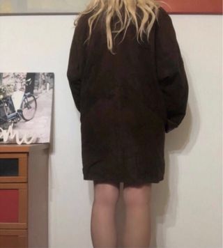 Abrigo de piel Vintage Nuevo