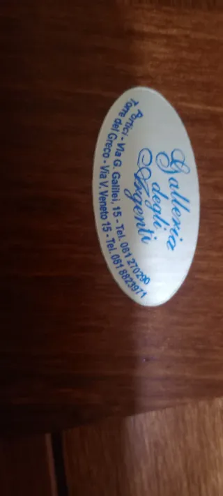 Portafoto Legno e Argento