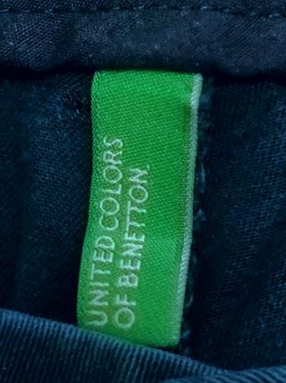Pantaloni Benetton in cotone elastico taglia S