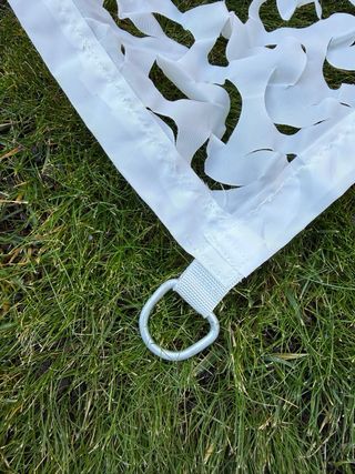 Toldo Vela de Sombra blanca perforada