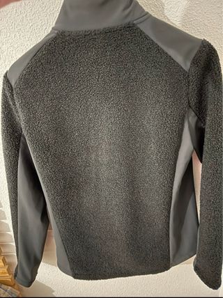 Chaqueta borrego Mountain mujer negra