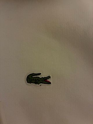 Sudadera Lacoste Blanca