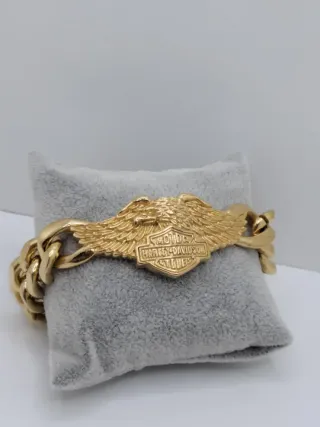 Pulsera Harley-Davidson Dorada