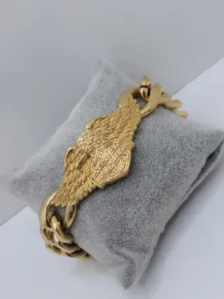 Pulsera Harley-Davidson Dorada