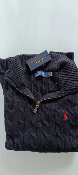 Jersey Polo Ralph Lauren Talla L Negro