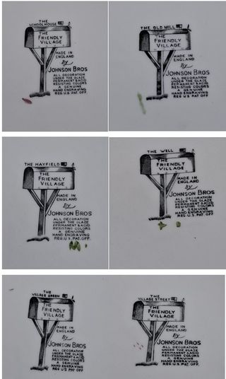 Set di piatti Johnson Bros The Friendly Village