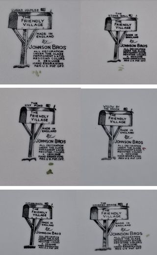 Set di piatti Johnson Bros The Friendly Village