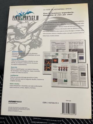 Guía Oficial Final Fantasy III Nintendo DS