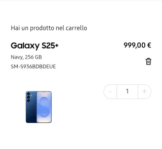 Samsung Galaxy S25+ Nuovo