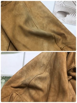 Sahariana de piel Vintage