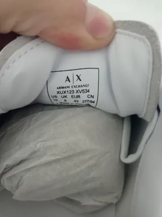 Zapatillas Armani Exchange Blancas