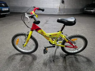 Bicicleta infantil Lion 16 pulgadas, marca Peliser