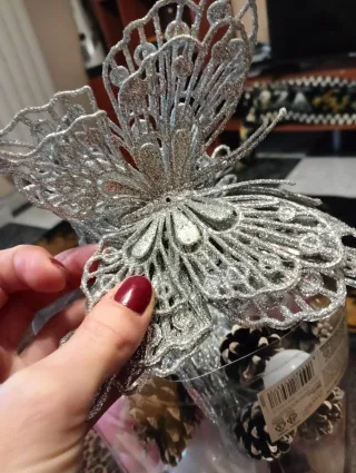 Palle decorative Natale rosa e bianche