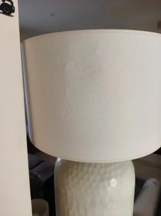 Lámpara de mesa cerámica grande