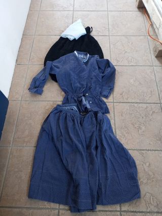 Traje de casera para niña