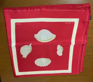 Sciarpa Oroton Seta 90x90 Conchiglie