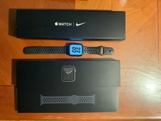 Apple Watch Nike Series 6 44 mm Cellular Negro