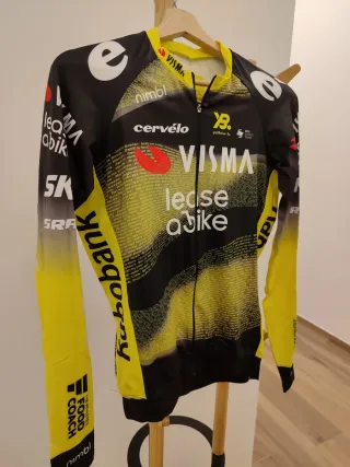 Maglia ciclismo Visma Lease a Bike Rider Affini